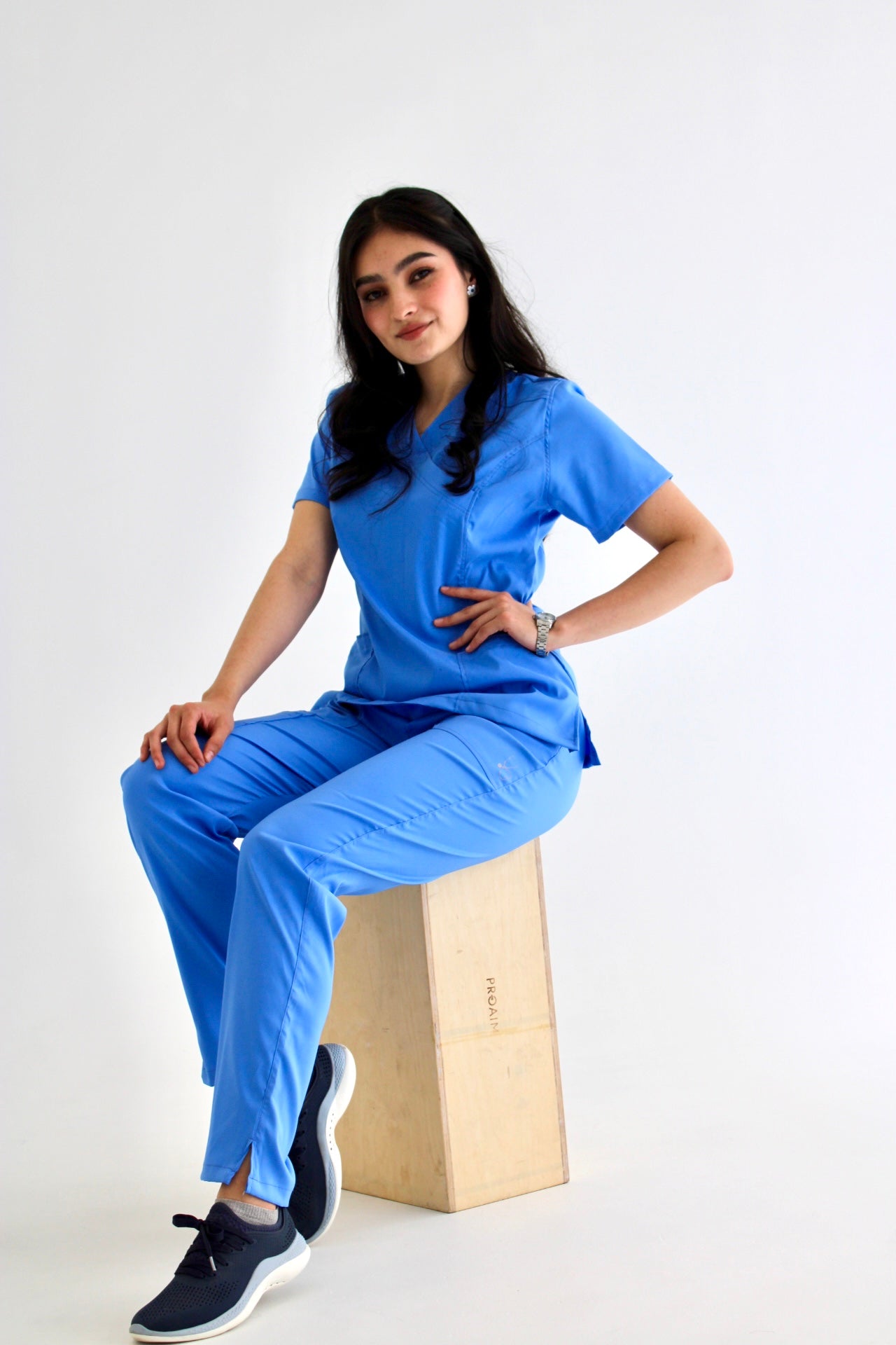 Uniforme cuello cruzado - mujer