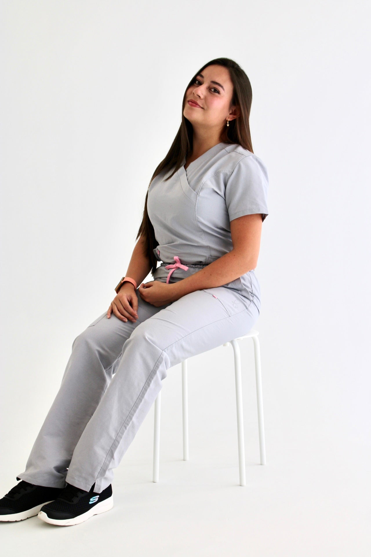 Uniforme cuello cruzado - mujer